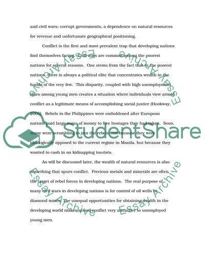 Why are Underdeveloped Countries Underdeveloped