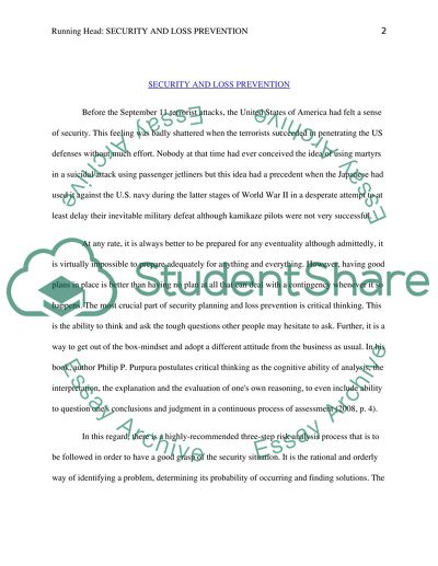 List and explain the three step risk analysis process and list resources