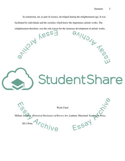 Age of Enlightenment and How It Affected Art