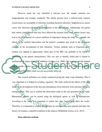 Evidence Based Medicine/Population health