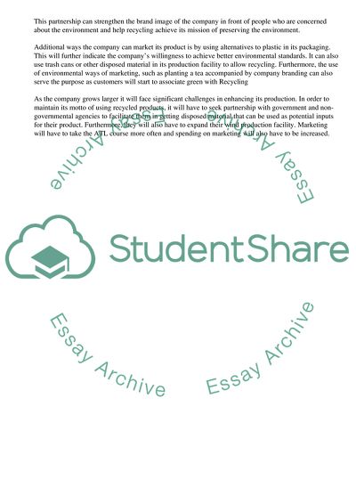 Strategic Purposes of Recycling Firm