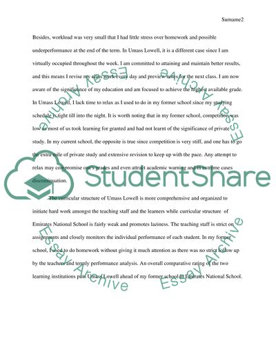 Academic differences