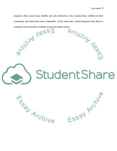 The Future of Crime Prevention