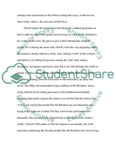 Ordinariness in George Orwells Road to Wigan Pier