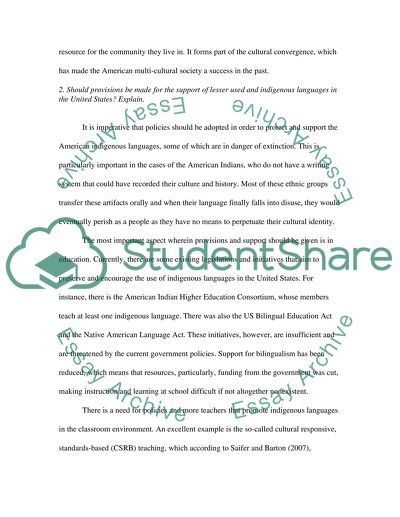 Why Is Language a Cultural Resource