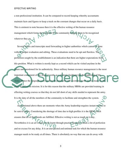 Significance of Effective Writing