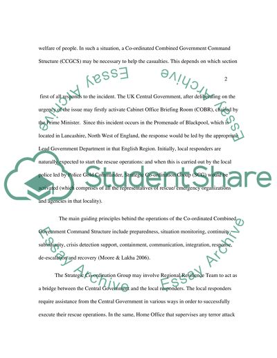 Disaster Management and Emergency Planning