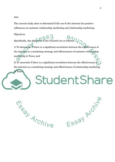 The Relationship of Internet Use to CRM