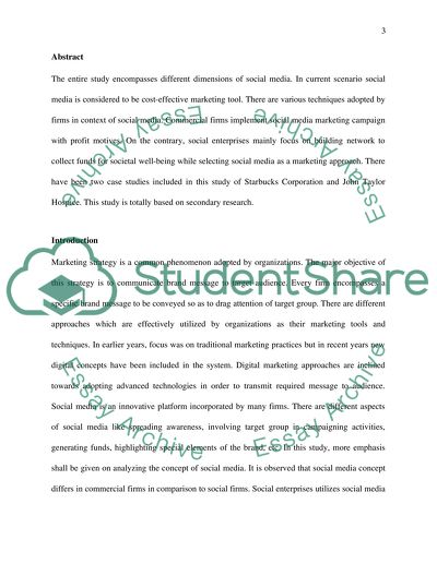 Social Media as the Cost-Effective Marketing Tool for Charities and Commercial Firms