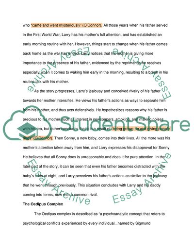 A Psychological Approach to My Oedipus Complex