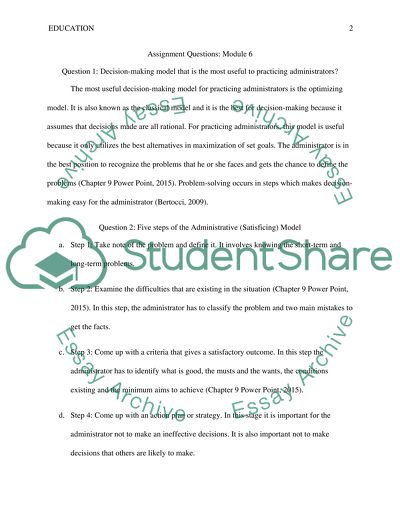 Assignment ( Crappy Professor) Module 6