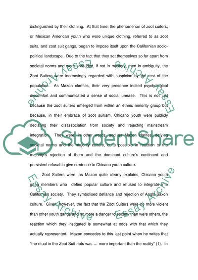 Zoot Suit Riots by Mauricio Mazon