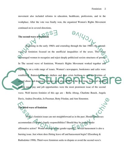 There Is No Longer a Need for a Feminist Movement