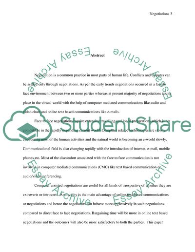 The Impact of Computer-Mediated Communication