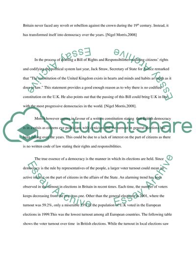 Public Law in the UK