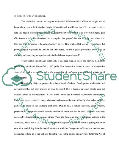 Racism as a Major Problem in the UK and Other Countries Around the World