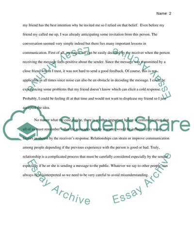 Communication paper