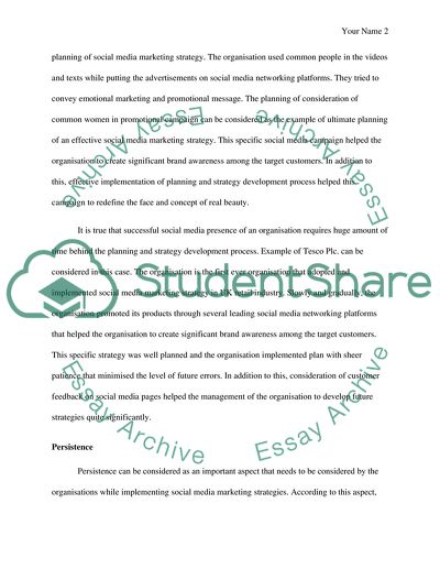 Social Media Marketing