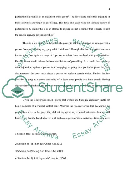 Criminal Law Problem Question