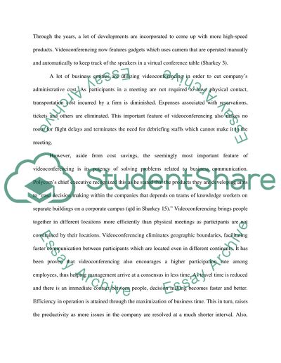 Videoconferencing in Business Communication