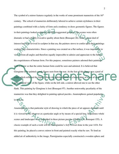 The Use Of Mirrors In 16th Century Paintings