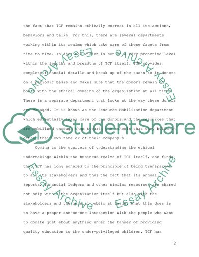 Business Ethics in an Organization