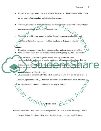 The Saints and the Roughnecks