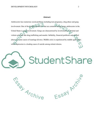 Youthful Gangs in the UK