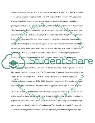 European Court of Human Rights