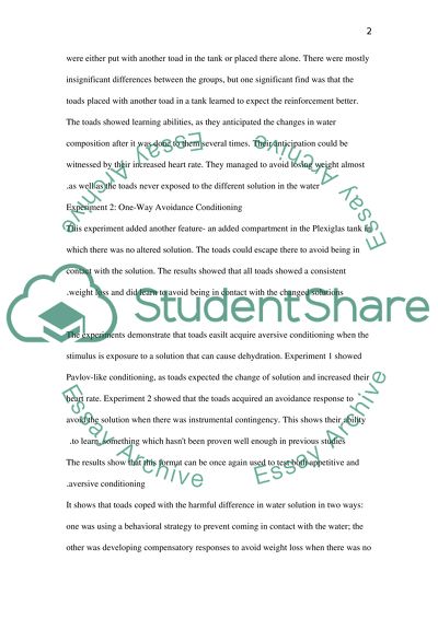 Psychology Essay Examples - Free Research Papers on blogger.com