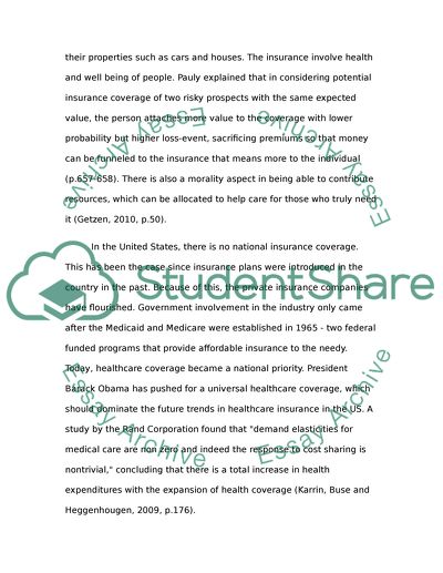 Health Care Insurance