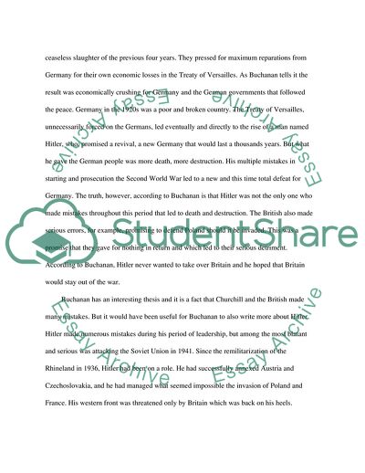 Reasons for the Beginning of the First World War