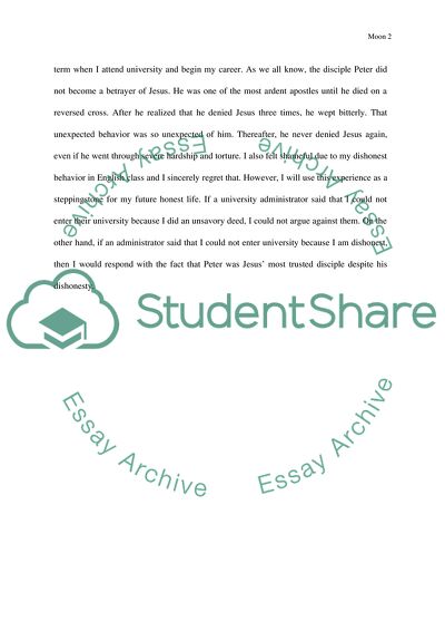 Personal statement for UC application