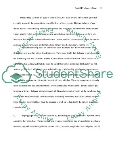 Social Psychology Questions