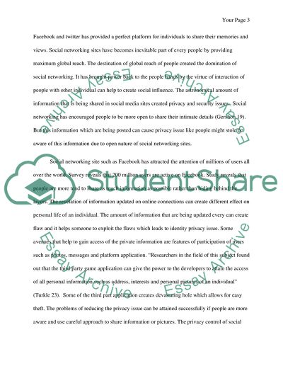 The Issues of Identity Privacy on Social Media