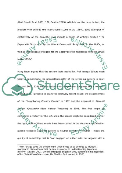 Japans Censorship or a Way to Maintain Neutrality