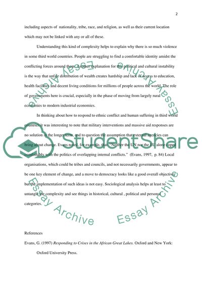 Developing a Sociological Perspective on Government Systems