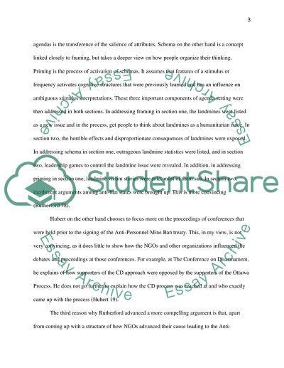 Mines and Use of Explosive Force