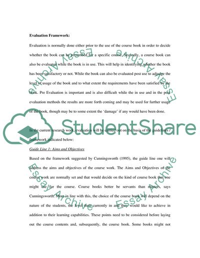 Evaluation of the English File Intermediate