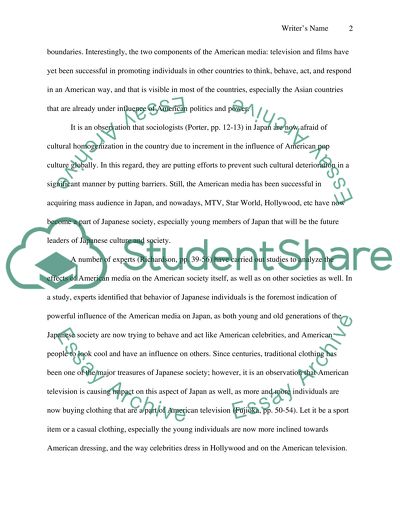 How the American media influenced Japan