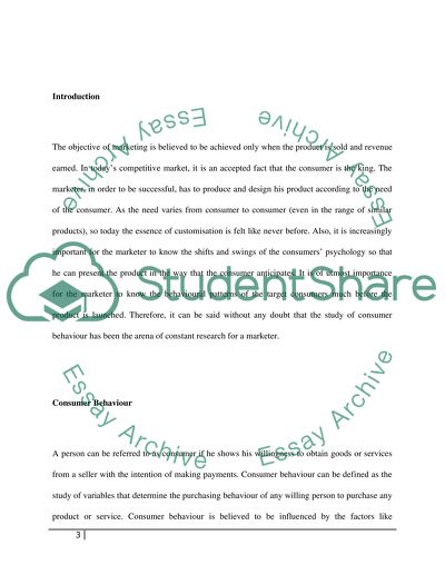 Consumer Psychology and Buyer Behavior