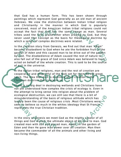 Studying Creation Stories in Todays Society