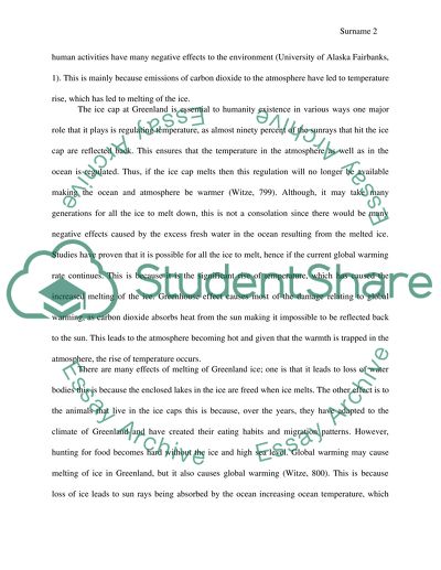 Restoring Greenland: Containing Global Warming