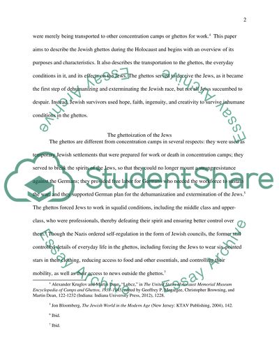 Jewish Ghettos: Deception, Genocide, and Survival