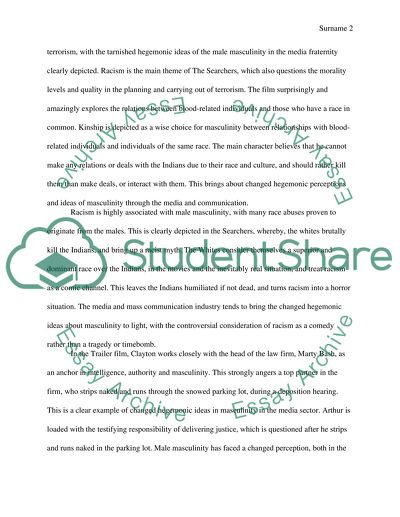 The Films The Searchers and Michael Clayton