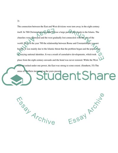 Western Society and the Church in the Middle Ages