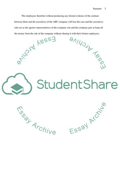 Contract and Agency Business Law