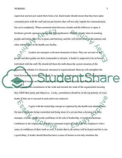 Health Care Administrator Interview