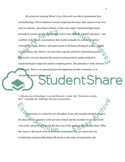 Contemporary Moral Problems of Nanotechnologies