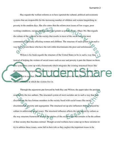 The Relationship between Culture and Structure